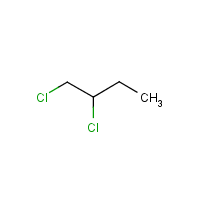 1,2-Dichlorobutane formula graphical representation
