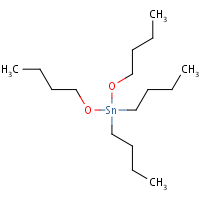 Dibutyltin dibutoxide formula graphical representation