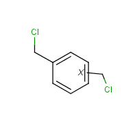Xylylene dichloride formula graphical representation
