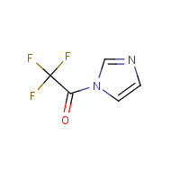 1-(Trifluoroacetyl)-1H-imidazole formula graphical representation