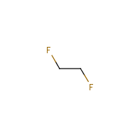 1,2-Difluoroethane formula graphical representation