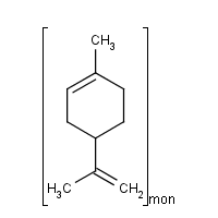 Polylimonene formula graphical representation