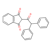 Diphacinone formula graphical representation