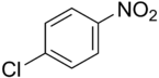 p-Nitrochlorobenzene formula graphical representation