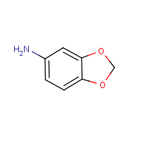 1,3-Benzodioxol-5-amine formula graphical representation