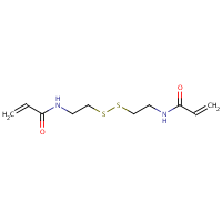 N,N'-Bisacrylylcystamine formula graphical representation