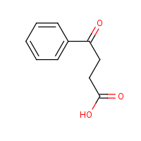 3-Benzoylpropionic acid formula graphical representation