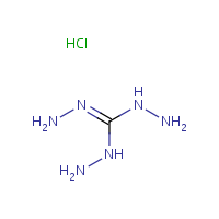 Carbonohydrazonic dihydrazide monohydrochloride formula graphical representation