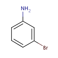3-Bromoaniline formula graphical representation
