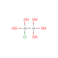 Aluminum chlorohydrate formula graphical representation