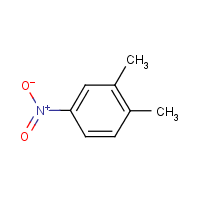1,2-Dimethyl-4-nitrobenzene formula graphical representation