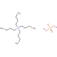 Tetrabutylammonium dihydrogen phosphate formula graphical representation