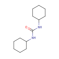 N,N'-Dicyclohexylurea formula graphical representation