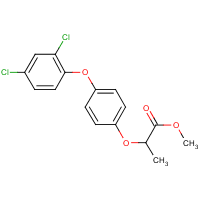 Dichlofop-methyl formula graphical representation