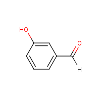 3-Hydroxybenzaldehyde formula graphical representation