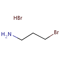 3-Bromopropylamine hydrobromide formula graphical representation
