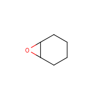 1,2-Epoxycyclohexane formula graphical representation