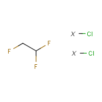 Dichloro-1,1,2-trifluoroethane formula graphical representation