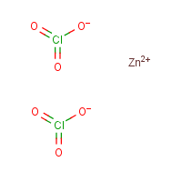 Zinc chlorate formula graphical representation