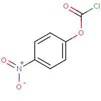 4-Nitrophenyl chloroformate formula graphical representation