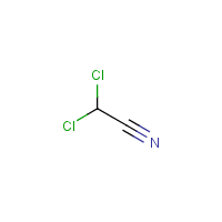 Dichloroacetonitrile formula graphical representation