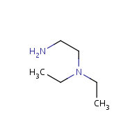 N,N-Diethylethylenediamine formula graphical representation