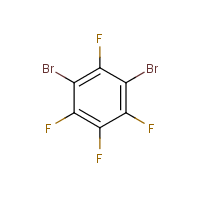 1,3-Dibromotetrafluorobenzene formula graphical representation