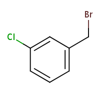 3-Chlorobenzyl bromide formula graphical representation