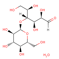 Maltose monohydrate formula graphical representation