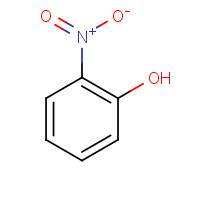 2-Nitrophenol formula graphical representation