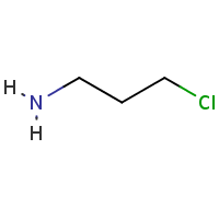 3-Chloropropylamine hydrochloride formula graphical representation