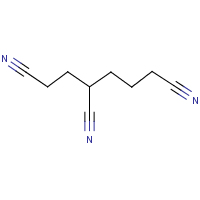 1,3,6-Tricyanohexane formula graphical representation