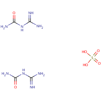 Dicyanodiamidine sulfate formula graphical representation