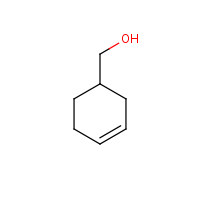 3-Cyclohexene-1-methanol formula graphical representation