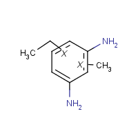 1,3-Benzenediamine, ar-ethyl-ar-methyl formula graphical representation