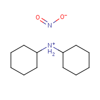 Dicyclohexylamine nitrite formula graphical representation
