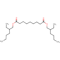 Di-2-ethylhexyl azelate formula graphical representation