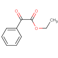 Ethyl phenylglyoxylate formula graphical representation