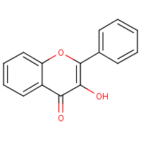 3-Hydroxyflavone formula graphical representation