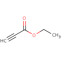 Ethyl propiolate formula graphical representation