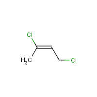 1,3-Dichloro-2-butene formula graphical representation