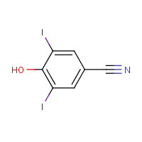 Ioxynil formula graphical representation