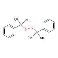 Dicumyl peroxide formula graphical representation