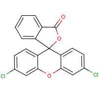 3',6'-Dichlorofluoran formula graphical representation