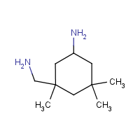 Isophorone diamine formula graphical representation