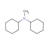 N-Methyl dicyclohexylamine formula graphical representation