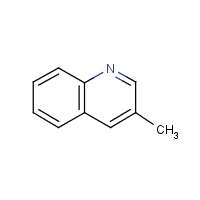 3-Methylquinoline formula graphical representation