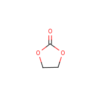 Ethylene carbonate formula graphical representation