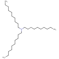 N,N-Didecyl-1-decanamine formula graphical representation