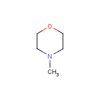 4-Methylmorpholine formula graphical representation